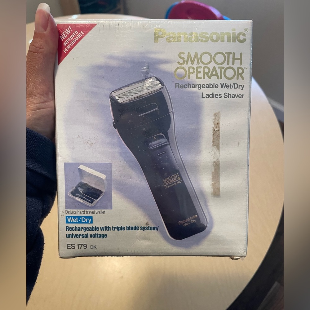 Panasonic smooth operator wet / dry shaver
